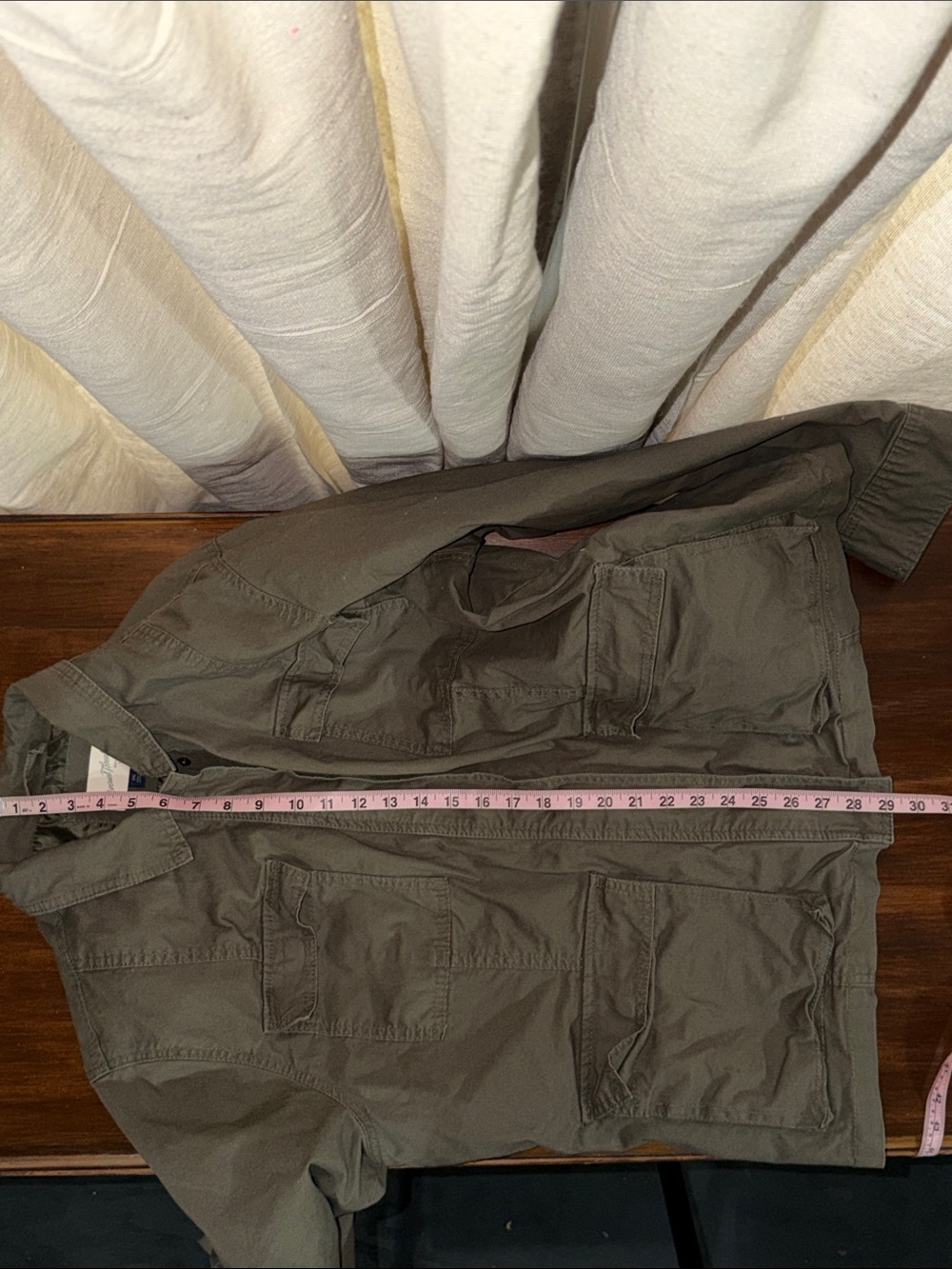 Universal Thread Olive Utility Jacket with Brass Hardware XXL - Picture 6 of 10